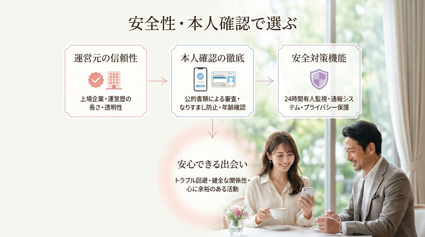 安全性・本人確認で選ぶ