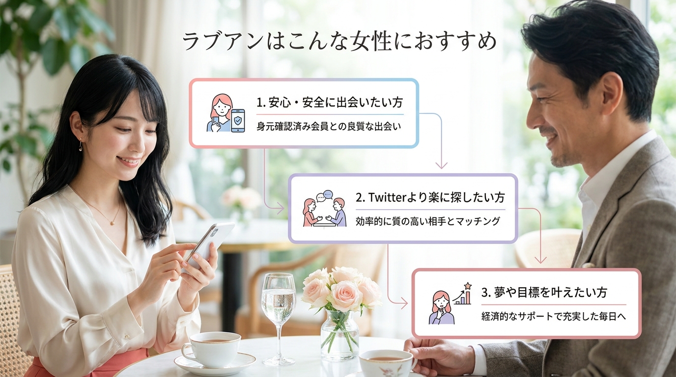 ラブアンはこんな女性におすすめ